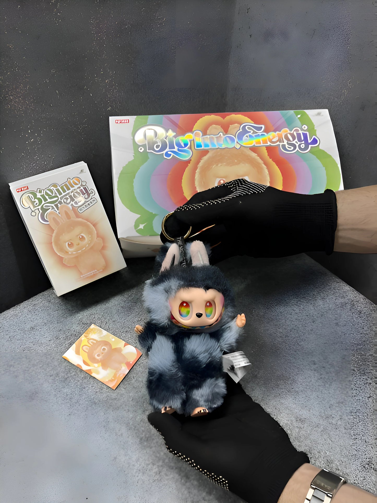 1PC Labubu Doll Character Action Figure Design Collectible Toys Home Decorations The Monsters Big Energy Series Blind Labubu Doll Box Cute Toy Decor Gift (Copy)