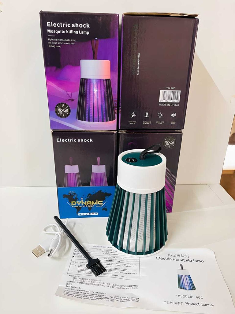 Electric Shock Mosquito Killing Lamp - Mosquito Catcher Machine for Home - Fly Killer Electronic LED