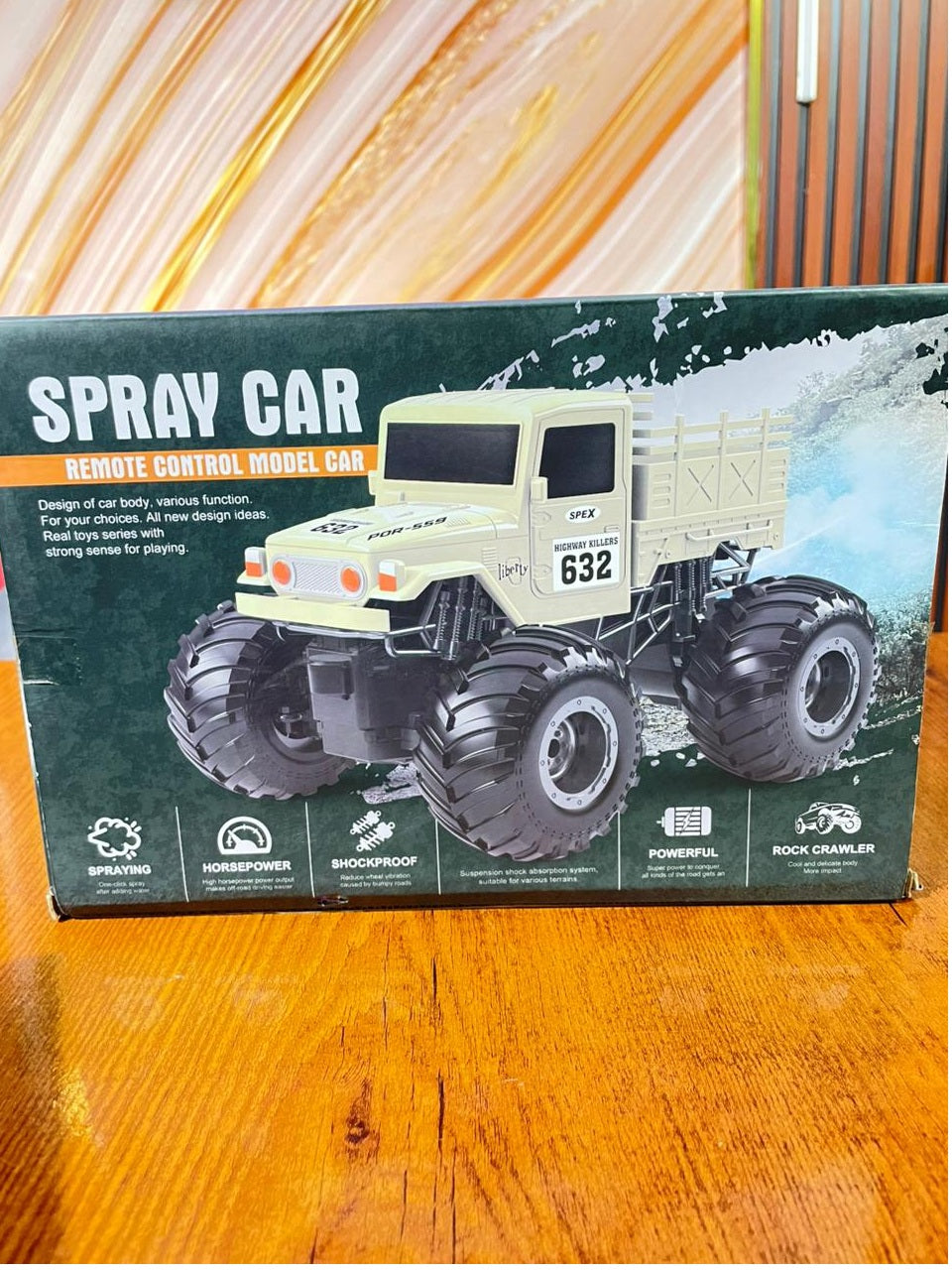 RC Cars Remote Control Car 1:16 Off Road RC Pickup Monster Truck for All Terrain Hobby Car 4WD Dual Motors LED Headlight Rock Crawler