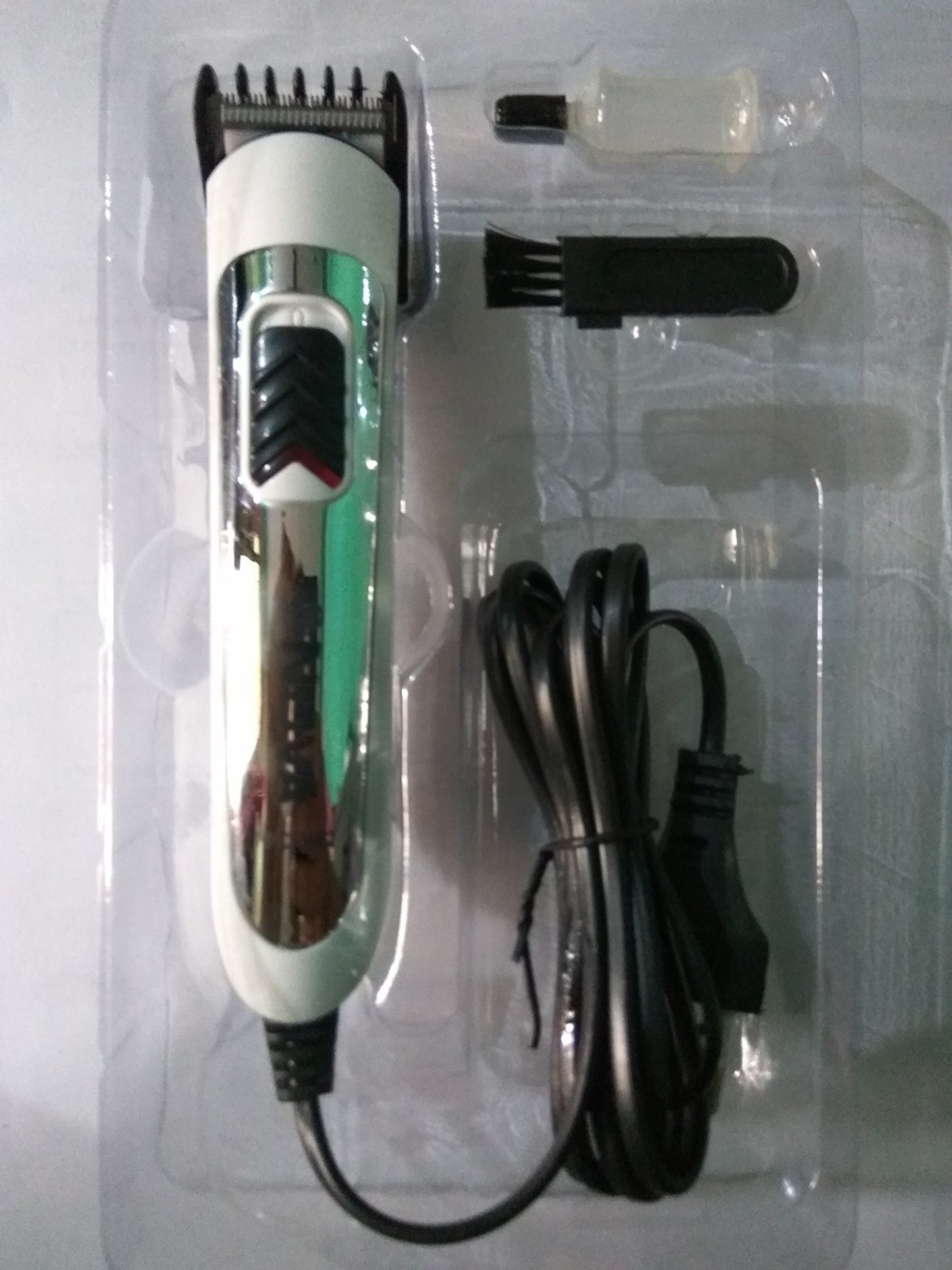 NHC-3662 Corded Electric Trimmer - 45 Min Runtime (White)