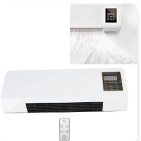 Mini Split Ac/Heating - Wall Mounted Ac Unit | Air Conditioner Portable Ac Heater Combo Unit, 2in1 Wall Mounted Air Conditioner Heater with Remote Control & Timer 1800W