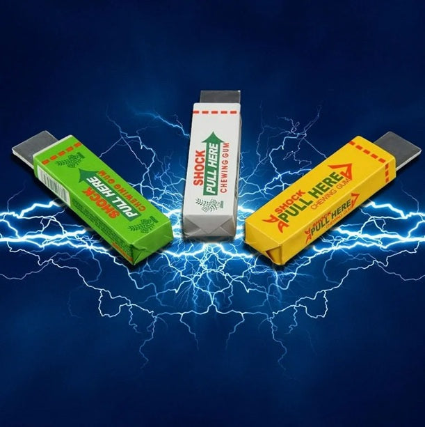 Plastic Harmless Electric Shocking Chewinggum Gag Joke Toy for Friends,Family | Best Fool Practical