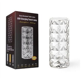 Rose Diamond Table Lamp (USB Charging Touch Lamp)