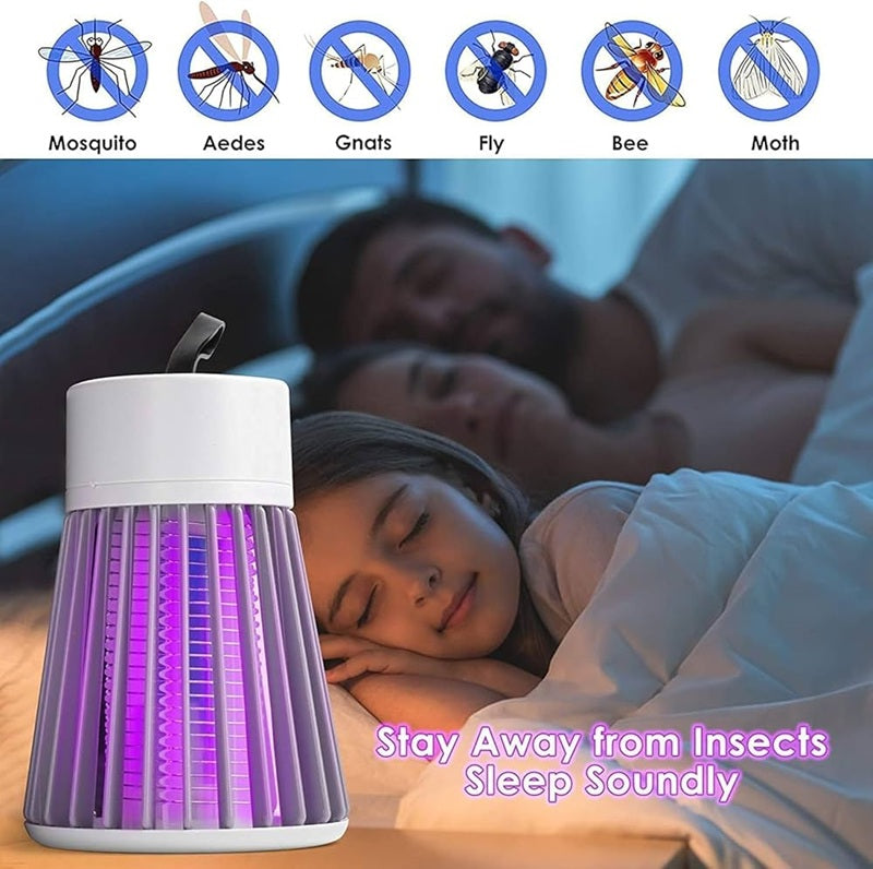 Electric Shock Mosquito Killing Lamp - Mosquito Catcher Machine for Home - Fly Killer Electronic LED