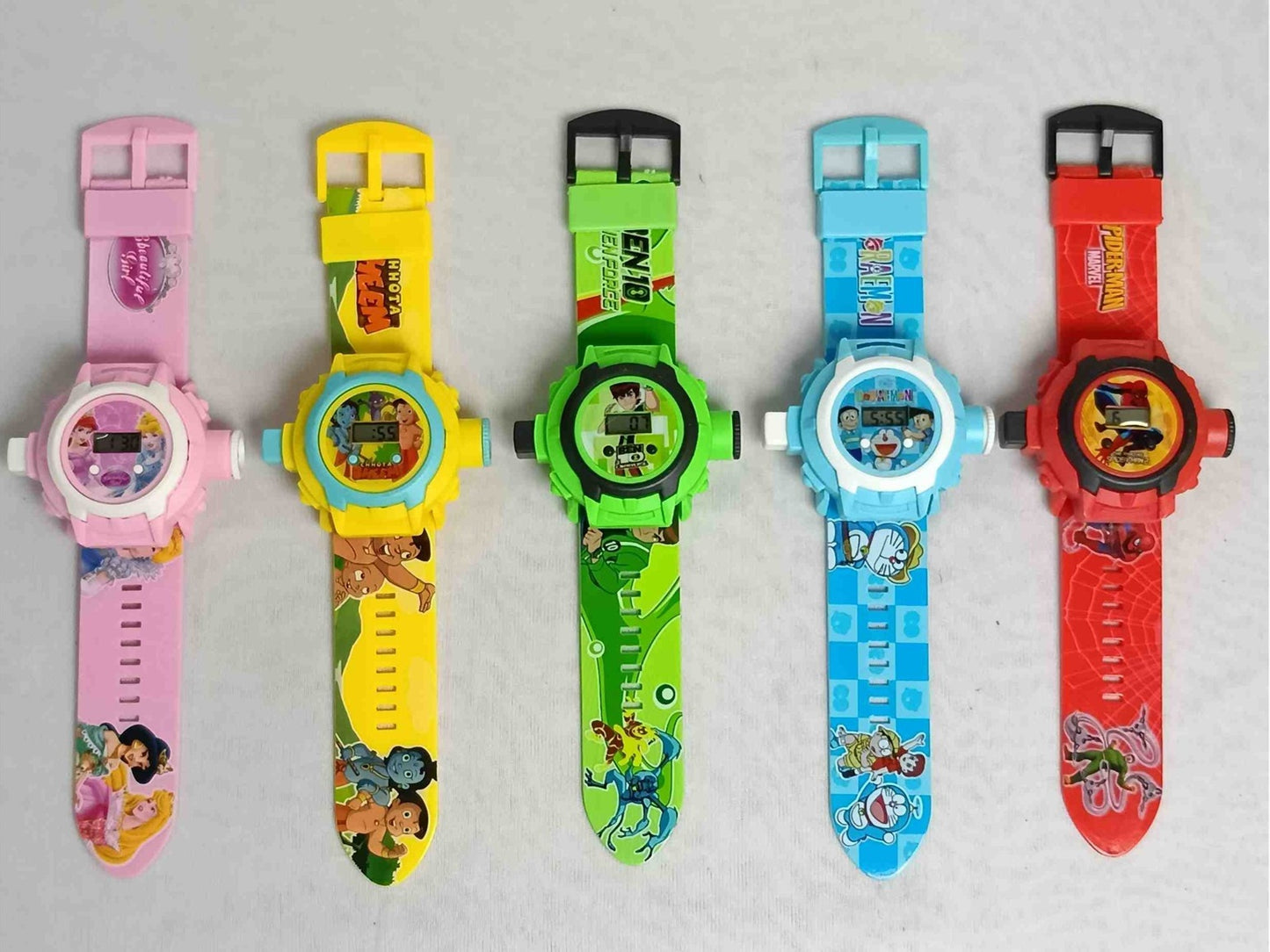 Fully Digital 24 Images Projector Watch for Kids Boys and Girls Automatic Display Light Image Projector Wrist Watch for Kids (Pack of 1)