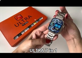 7 in 1 Ultra Smart Watch Straps BIG 2.01 Infinity Display