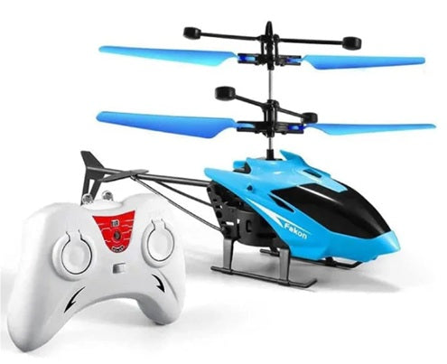 Remote Control Plastic Helicopter Toy for Kids | Gravity Sensor Battery Chargable Toy Helicopter