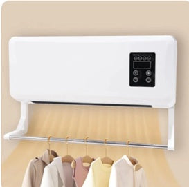 Mini Split Ac/Heating - Wall Mounted Ac Unit | Air Conditioner Portable Ac Heater Combo Unit, 2in1 Wall Mounted Air Conditioner Heater with Remote Control & Timer 1800W