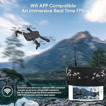 998 PRO Foldable Toy Drone with HQ 4K WiFi HD Camera Remote Control for Drone