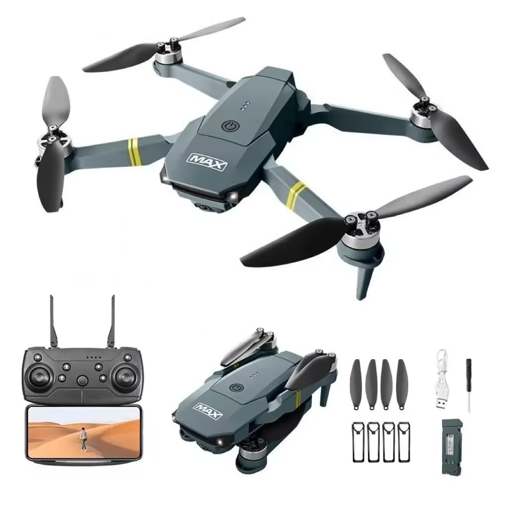 998 PRO Foldable Toy Drone with HQ 4K WiFi HD Camera Remote Control for Drone