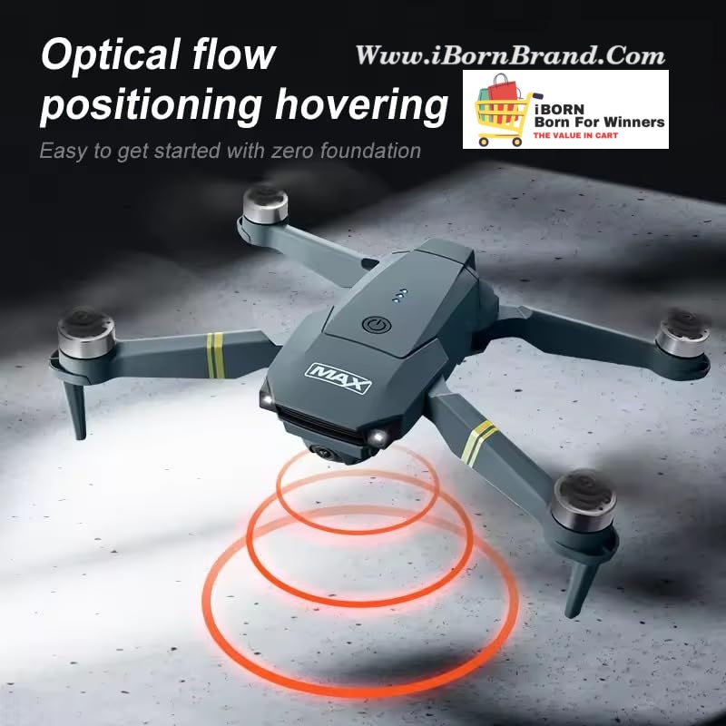 998 PRO Foldable Toy Drone with HQ 4K WiFi HD Camera Remote Control for Drone