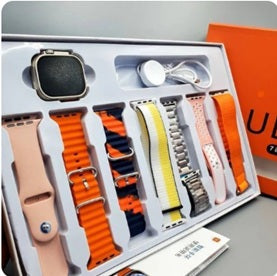 7 in 1 Ultra Smart Watch Straps BIG 2.01 Infinity Display