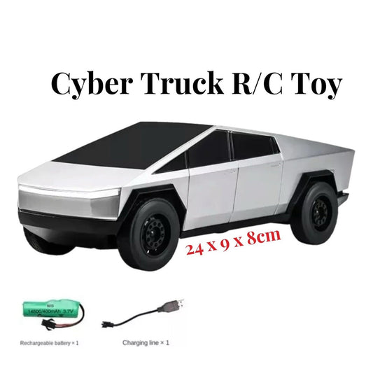 Cybertruck High Speed RC with 2.4GHz Long Battery Life Light Effects Runs On All-Terrain 1:14 Rc Car- Girls & Boys