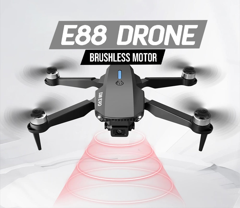 E88-Evo Brushless Motor Foldable Drone