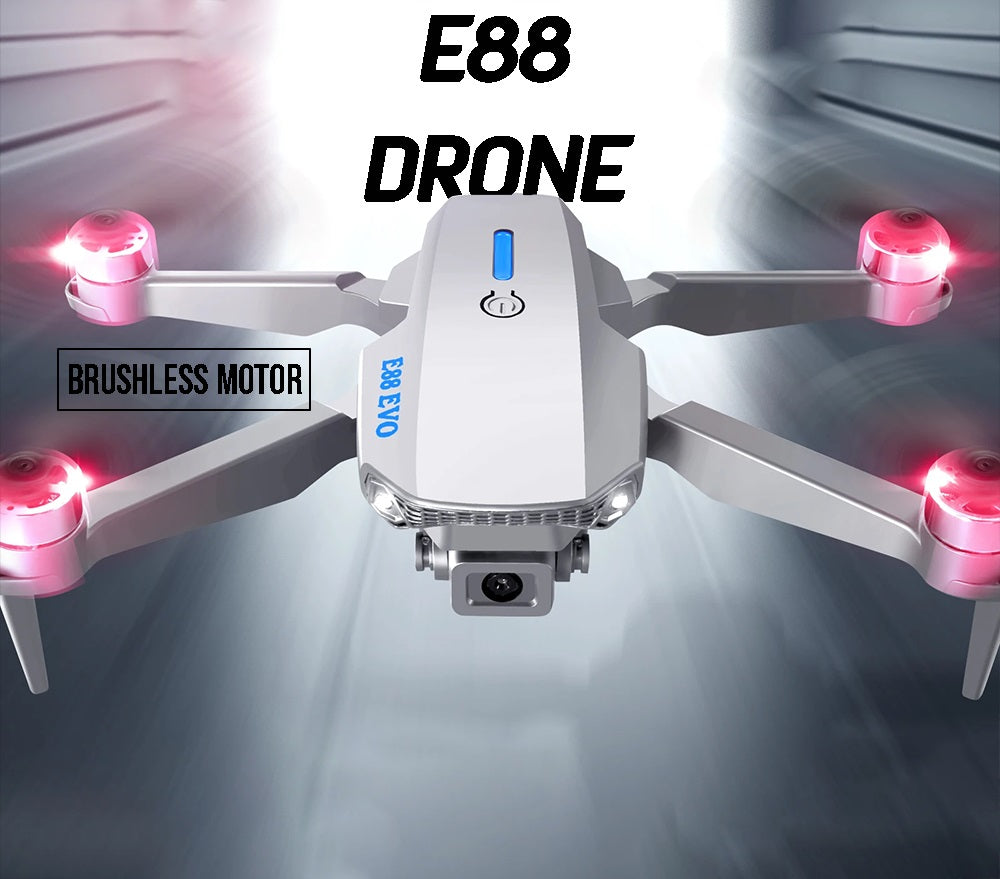 E88-Evo Brushless Motor Foldable Drone
