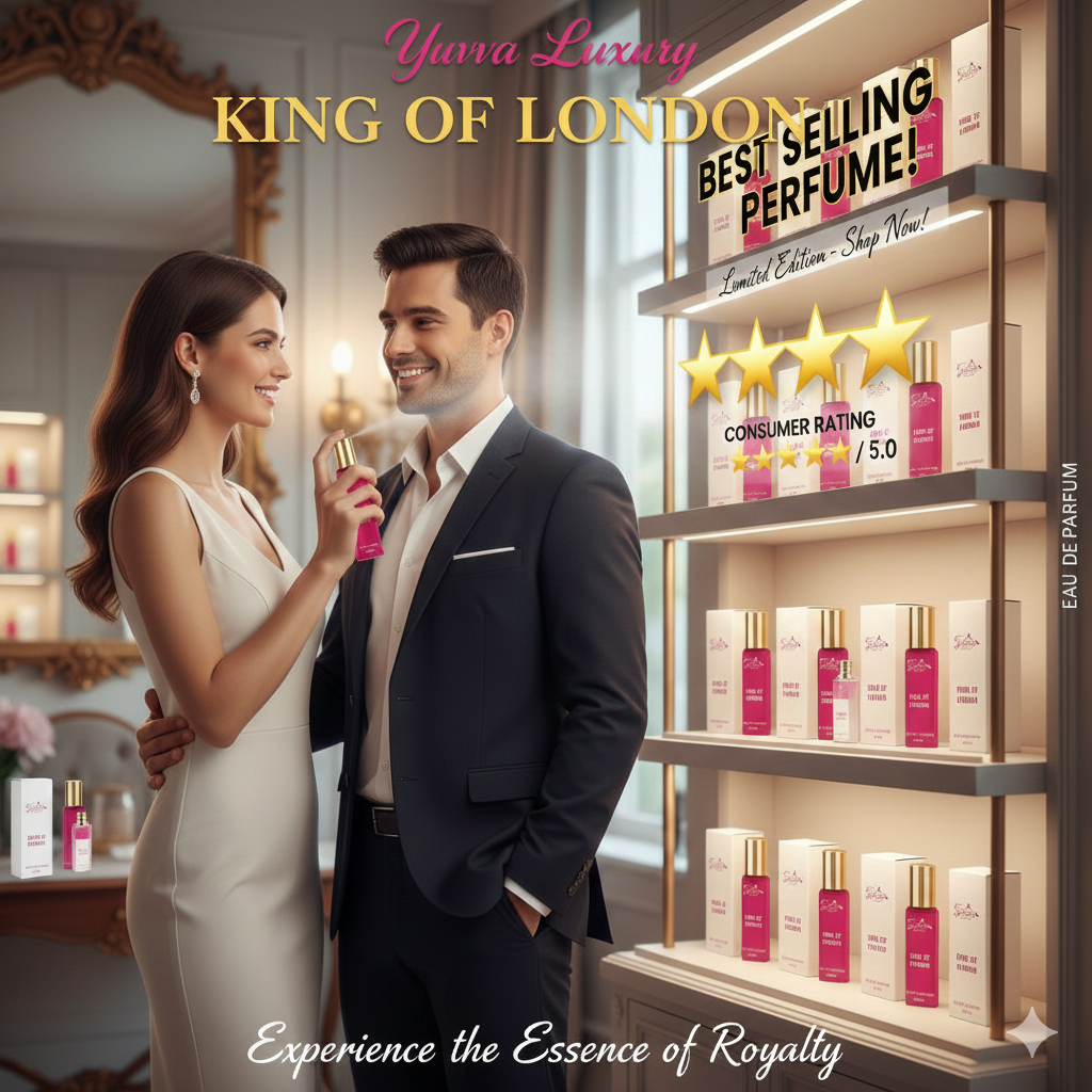 Yuvva Luxury Long Lasting Unisex Perfume Gift Set of 2