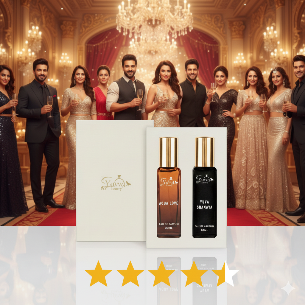 Yuvva Luxury Long Lasting Unisex Perfume Gift Set Of 2
