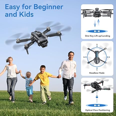 A18 H Pro Drone With 3 HD Camera & Brushless Motor