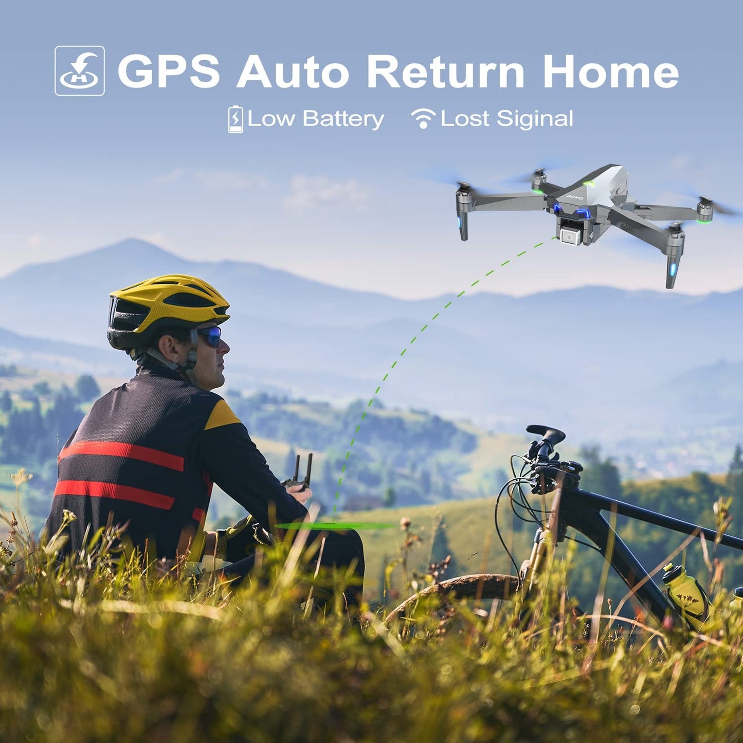 Aovo Pro 56 GPS Drone 8k Quality