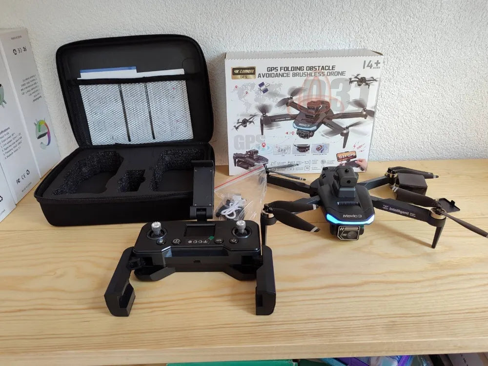 D31 GPS Brushless Motors 1080P HD Dual Camera Drone