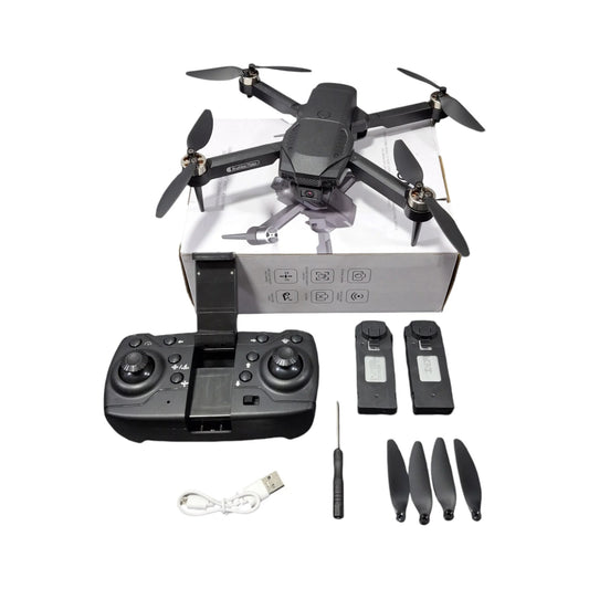 F198 HD Drone BLACK| WiFi HD 720P FPV Camera | Bag Version | Position Locking Drone | Brushless Motor