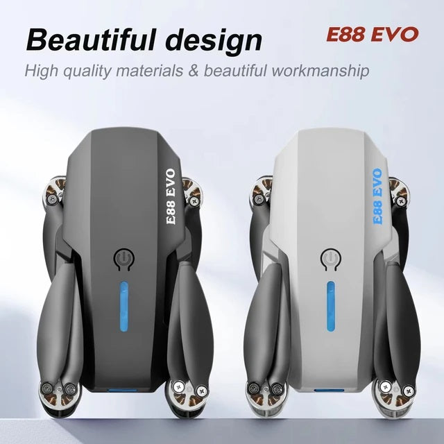 E88-Evo Brushless Motor Foldable Drone