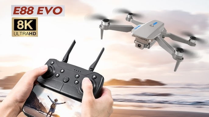 E88-Evo Brushless Motor Foldable Drone