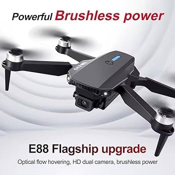 E88-Evo Brushless Motor Foldable Drone