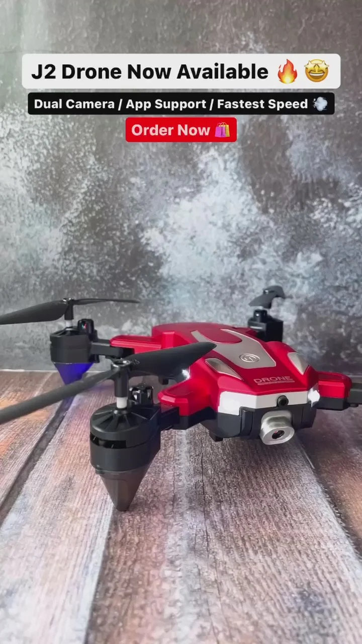 Unleashing the Power of the J2 Drone:4K Dual Camera Drone