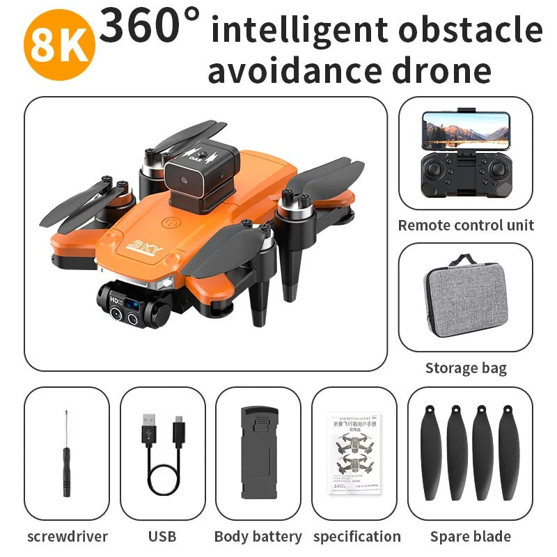 J3 Foldable Intelligent Obstacle Avoidance Drone