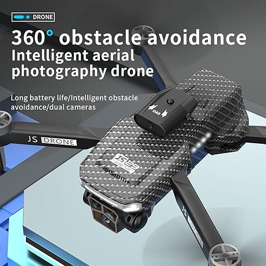 JS29 Drone Professional 4K HD Camera Obstacle Avoidance Light Flow 5G Brushless Folding Quadcopter