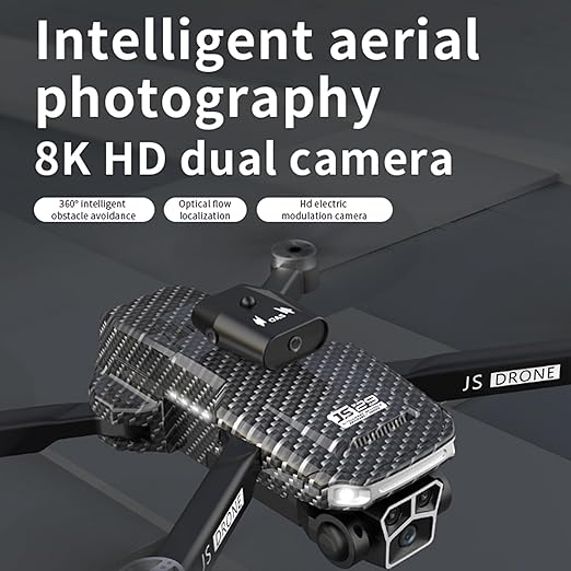 JS29 Drone Professional 4K HD Camera Obstacle Avoidance Light Flow 5G Brushless Folding Quadcopter