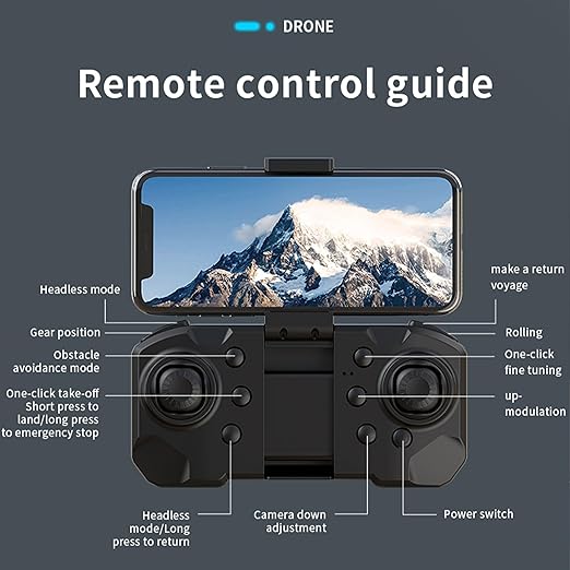 JS29 Drone Professional 4K HD Camera Obstacle Avoidance Light Flow 5G Brushless Folding Quadcopter