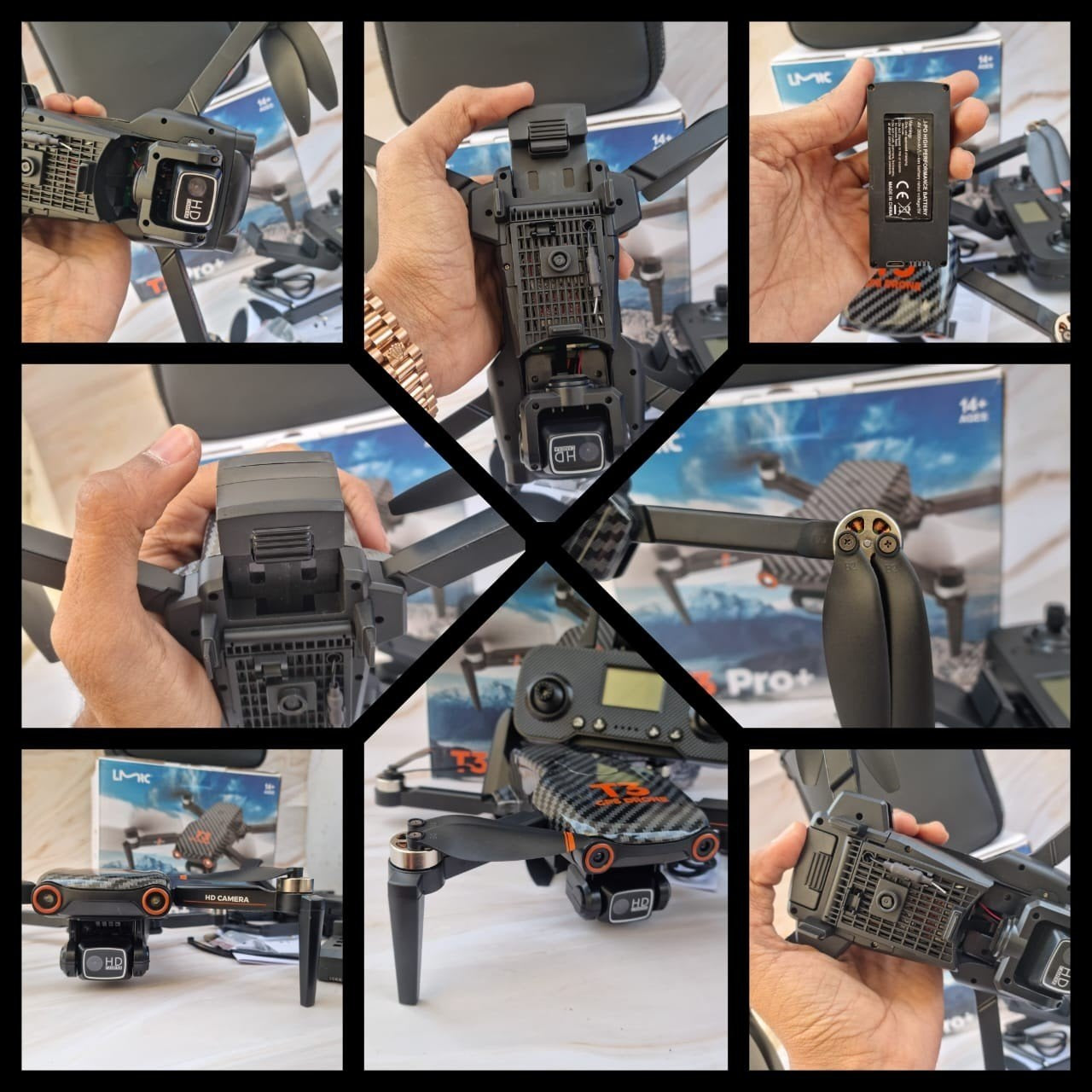 T3 Pro Plus GPS Drone with 4K Camera