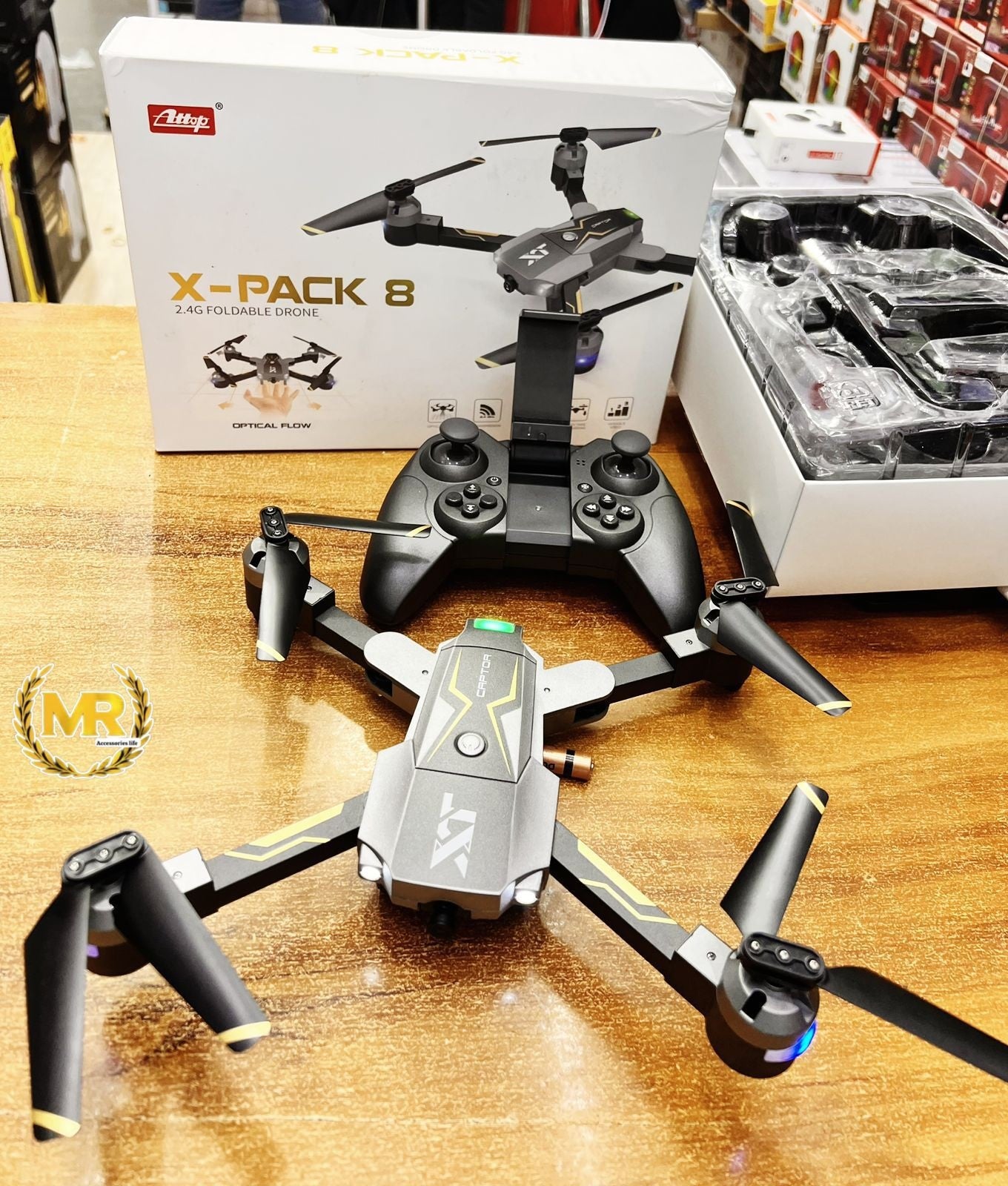 X-PACK 8 FOLDABLE DRONE